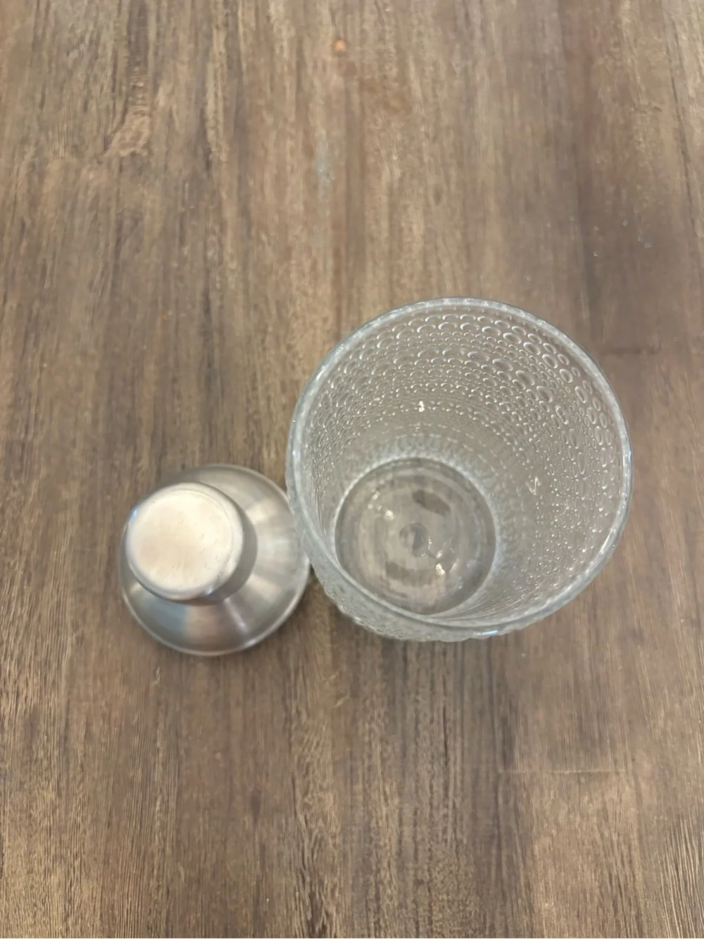 Hobnail Cocktail Shaker - 15.2 oz